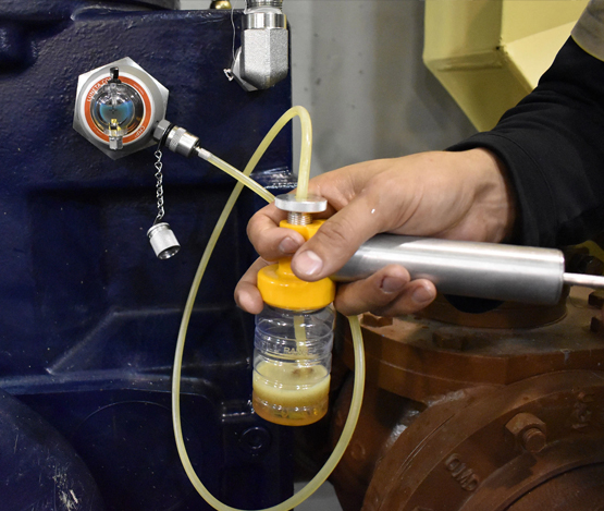 Test physico chimiques des huiles